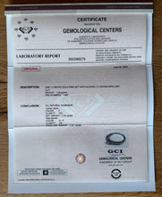 Load image into Gallery viewer, 14 ct. white gold ring with 0,59 tcw. diamonds
