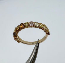 Load image into Gallery viewer, Rainbow diamond ring with 1,59 ct. diamonds
