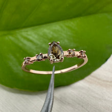 Load image into Gallery viewer, 14 ct. rose gold ring with 0,39 tcw. diamonds
