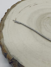 Load and play video in Gallery viewer, Tennis bracelet in 14 ct. white gold with 2,20 ct. natural diamonds
