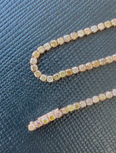 Load and play video in Gallery viewer, 18 ct. rose gold tennis bracelet with 1,58 tcw. diamonds
