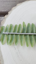 Load and play video in Gallery viewer, Tennis bracelet in 14 ct. white gold with 2,20 ct. natural diamonds
