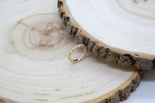 Load image into Gallery viewer, Stunning Pink Gold Eternity Ring w. 21 diamonds
